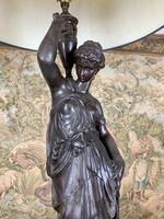 Super Quality 19th Century Lamp Featuring a Maiden (5 of 6) Super Quality 19th Century Lamp Featuring a Maiden (5 of 6)