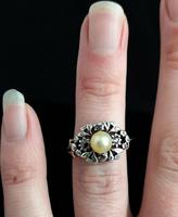 Antique Georgian Diamond & Pearl Ring, 18ct Gold (9 of 14) Antique Georgian Diamond & Pearl Ring, 18ct Gold (9 of 14)