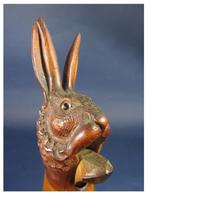 Extremely Rare & Fine Softwood Carved Novelty Nutcracker Hare c.1923 (2 of 9) Extremely Rare & Fine Softwood Carved Novelty Nutcracker Hare c.1923 (2 of 9)