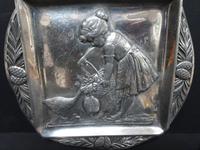 WMF Silvered Pewter Card Tray c.1900 (2 of 6) WMF Silvered Pewter Card Tray c.1900 (2 of 6)