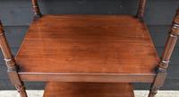 Fine Quality 19th Century Georgian Mahogany Three Tier Whatnot / Display Stand / Shelves. (11 of 11) Fine Quality 19th Century Georgian Mahogany Three Tier Whatnot / Display Stand / Shelves. (11 of 11)