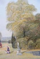 Large oil on canvas Old fashioned view Listed artist Richard Temple (9 of 10) Large oil on canvas Old fashioned view Listed artist Richard Temple (9 of 10)