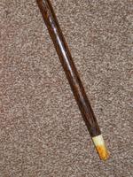 Antique Faux-ivory Pommel Topped Walking Stick with Black Palm Wood Shaft (5 of 12) Antique Faux-ivory Pommel Topped Walking Stick with Black Palm Wood Shaft (5 of 12)