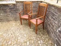A Pair of Arts and Crafts Oak Chairs (7 of 10) A Pair of Arts and Crafts Oak Chairs (7 of 10)