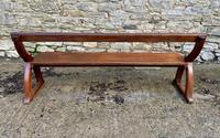 Antique Pitch Pine Gothic Style Church Pew Bench (13 of 13) Antique Pitch Pine Gothic Style Church Pew Bench (13 of 13)