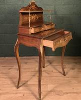 French Inlaid Rosewood Ladies Writing Table (4 of 8) French Inlaid Rosewood Ladies Writing Table (4 of 8)
