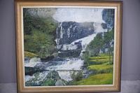 Large Waterfall Oil Painting (12 of 20) Large Waterfall Oil Painting (12 of 20)