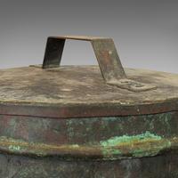 Antique Grain Bin, French, Copper, Farmhouse Silo, Fireside, Victorian c.1890 (8 of 9) Antique Grain Bin, French, Copper, Farmhouse Silo, Fireside, Victorian c.1890 (8 of 9)