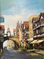 English Atmospheric Oil Painting Historic Chester Eastgate Street Clock After Ben Maile (4 of 12) English Atmospheric Oil Painting Historic Chester Eastgate Street Clock After Ben Maile (4 of 12)