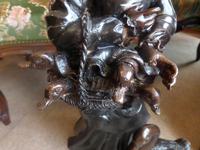 A Victorian Heavy Bronze Girl with Goose (5 of 10) A Victorian Heavy Bronze Girl with Goose (5 of 10)