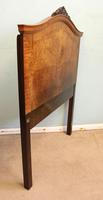Antique Pair of Figured Walnut Single Headboards (5 of 8) Antique Pair of Figured Walnut Single Headboards (5 of 8)