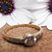 Antique 18ct Gold Diamond Solitaire Ring, Old Cut Engagement Ring (5 of 6) Antique 18ct Gold Diamond Solitaire Ring, Old Cut Engagement Ring (5 of 6)