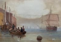 19th Century British School - Masted Ships - Military - Marine - Watercolour Painting (3 of 10) 19th Century British School - Masted Ships - Military - Marine - Watercolour Painting (3 of 10)
