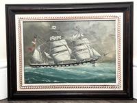 Edwardian Watercolour "Champion Of The Seas" Ship Black Ball Line Off Cape of Good Hope Signed Pierhead Artist Williams (35 of 39) Edwardian Watercolour "Champion Of The Seas" Ship Black Ball Line Off Cape of Good Hope Signed Pierhead Artist Williams (35 of 39)