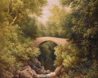Oil Painting by William Ward Gill “A North Wales Bridge” (3 of 5) Oil Painting by William Ward Gill “A North Wales Bridge” (3 of 5)