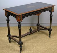 Outstanding Aesthetic Ebonised Burr Walnut Table c.1870 (3 of 10) Outstanding Aesthetic Ebonised Burr Walnut Table c.1870 (3 of 10)