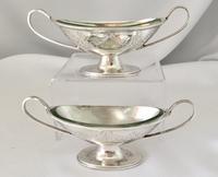 Pretty Pair of Silver Salts Retailed by Walker & Hall, London 1882 (4 of 6) Pretty Pair of Silver Salts Retailed by Walker & Hall, London 1882 (4 of 6)