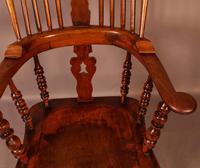Victorian Broad Arm Windsor Chair Ash & Elm (8 of 9) Victorian Broad Arm Windsor Chair Ash & Elm (8 of 9)
