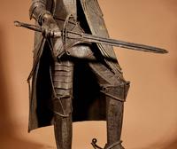 Large Model of Artistic Made Tin Plate Iron Knight Armour (4 of 10) Large Model of Artistic Made Tin Plate Iron Knight Armour (4 of 10)