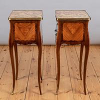 Pair of French Walnut & Kingwood Bedside Cabinets (3 of 8) Pair of French Walnut & Kingwood Bedside Cabinets (3 of 8)