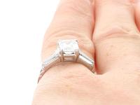 1.75ct Diamond & 18ct White Gold Solitaire Ring - Vintage 1976 (9 of 9) 1.75ct Diamond & 18ct White Gold Solitaire Ring - Vintage 1976 (9 of 9)