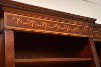 Antique Sheraton Style Inlaid Mahogany Open Bookcase (9 of 11) Antique Sheraton Style Inlaid Mahogany Open Bookcase (9 of 11)