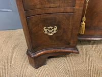 Burr Walnut Serpentine Fronted Knee Hole Desk (10 of 15) Burr Walnut Serpentine Fronted Knee Hole Desk (10 of 15)
