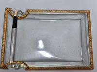 19thc Antique French Gilt Bronze Ormolu & Cut Crystal Desk Set - Letter Rack Holder, Pen / Note Tray & Pot (17 of 17) 19thc Antique French Gilt Bronze Ormolu & Cut Crystal Desk Set - Letter Rack Holder, Pen / Note Tray & Pot (17 of 17)