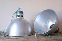Aluminium industrial lights from Simplex Lighting Ltd. With a label stating model ST400 with serial numbers on all four. (4 of 12) Aluminium industrial lights from Simplex Lighting Ltd. With a label stating model ST400 with serial numbers on all four. (4 of 12)