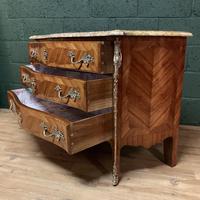 French Kingwood serpentine 3 draw commode (9 of 9) French Kingwood serpentine 3 draw commode (9 of 9)