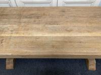 Large French Bleached Oak Farmhouse Dining Table (12 of 19) Large French Bleached Oak Farmhouse Dining Table (12 of 19)