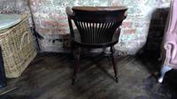 Gillows Quality Leather Backed Desk Chair with Refinements (3 of 5) Gillows Quality Leather Backed Desk Chair with Refinements (3 of 5)