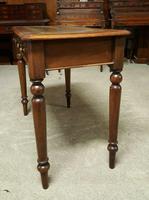 Victorian Mahogany 2 Drawer Writing Desk (7 of 7) Victorian Mahogany 2 Drawer Writing Desk (7 of 7)