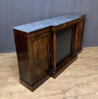 Beautiful Regency Rosewood 3 Door Breakfront Cabinet (6 of 11) Beautiful Regency Rosewood 3 Door Breakfront Cabinet (6 of 11)