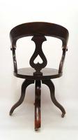 Victorian Mahogany swivel, desk or office chair (13 of 15) Victorian Mahogany swivel, desk or office chair (13 of 15)