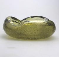 Barovier & Tosa - Quality Murano Art Glass Gold Aventurine Bowl / Ashtray 20th Century (2 of 5) Barovier & Tosa - Quality Murano Art Glass Gold Aventurine Bowl / Ashtray 20th Century (2 of 5)