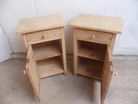 Lovely Pair of Antique Pine Victorian Bedside Cabinets to wax / paint (8 of 8) Lovely Pair of Antique Pine Victorian Bedside Cabinets to wax / paint (8 of 8)