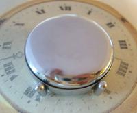 Vintage Smiths or Ingersoll Pocket Watch Case 1940s Original Chrome Bedside Case (9 of 11) Vintage Smiths or Ingersoll Pocket Watch Case 1940s Original Chrome Bedside Case (9 of 11)