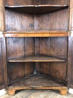 Antique Early 19th Century Oak Standing Corner Cupboard (3 of 7) Antique Early 19th Century Oak Standing Corner Cupboard (3 of 7)