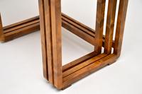 Original Art Deco Figured Walnut Nest of Tables (7 of 11) Original Art Deco Figured Walnut Nest of Tables (7 of 11)