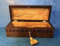 Victorian Burr Holly Glove Box with Tunbridge Ware Inlay (7 of 9) Victorian Burr Holly Glove Box with Tunbridge Ware Inlay (7 of 9)
