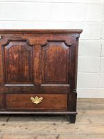 18th Century Welsh Oak Coffer with Panel Front (13 of 19) 18th Century Welsh Oak Coffer with Panel Front (13 of 19)
