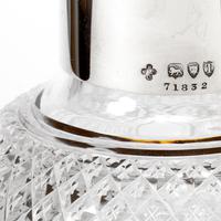 Late Victorian Silver Claret Jug with Clear Cut Glass Baluster Shaped Body (4 of 5) Late Victorian Silver Claret Jug with Clear Cut Glass Baluster Shaped Body (4 of 5)