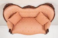 Elegant Victorian Mahogany Settee (8 of 9) Elegant Victorian Mahogany Settee (8 of 9)