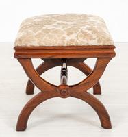 Mahogany "X" Frame Stool (4 of 6) Mahogany "X" Frame Stool (4 of 6)