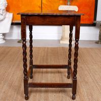 Oak Writing Table Arts & Crafts Side Table Edwardian Slim Petite (4 of 6) Oak Writing Table Arts & Crafts Side Table Edwardian Slim Petite (4 of 6)
