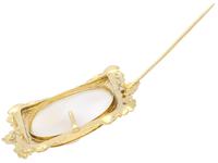 Carved Hardstone & 18ct Yellow Gold Cameo Brooch - Antique c.1860 (7 of 9) Carved Hardstone & 18ct Yellow Gold Cameo Brooch - Antique c.1860 (7 of 9)