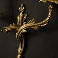 French Pair of Bronze Antique Wall Sconces (8 of 10) French Pair of Bronze Antique Wall Sconces (8 of 10)