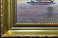 Contemporary, British School - Sailing on the Estuary - Seascape Oil Painting (10 of 11) Contemporary, British School - Sailing on the Estuary - Seascape Oil Painting (10 of 11)