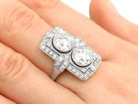 4.84ct Diamond & Platinum Dress Ring - Art Deco - Antique French c.1920 (8 of 9) 4.84ct Diamond & Platinum Dress Ring - Art Deco - Antique French c.1920 (8 of 9)